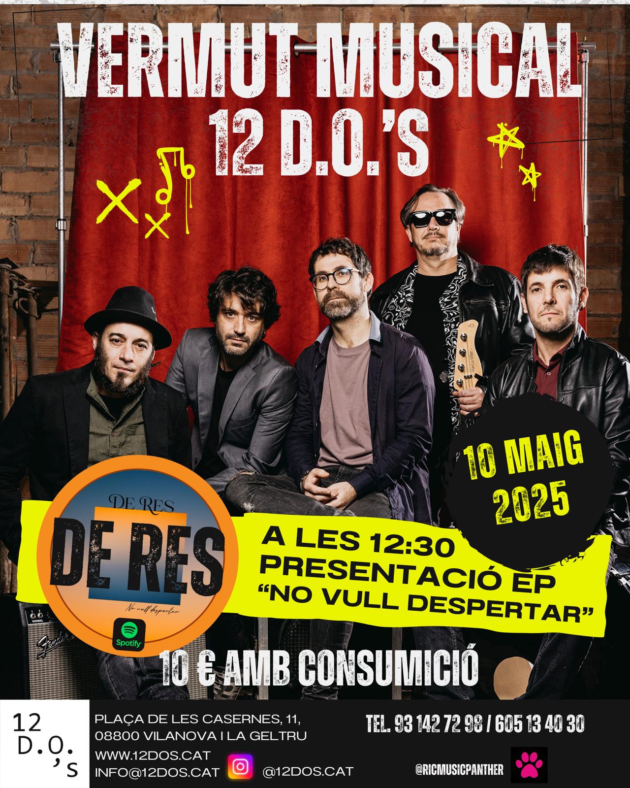 VERMUT MUSICAL amb DE RES